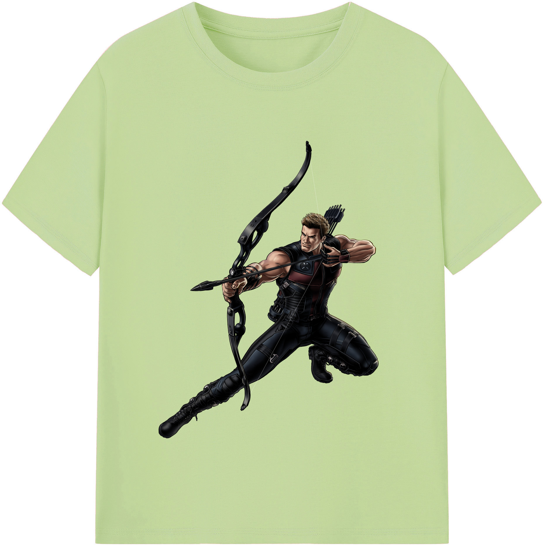 （画像用） アベンジャーズ The Avengers 綿100％半袖Tシャツ（フロントプリント）